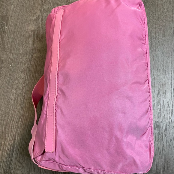 Prada Double pocket Messenger Bag, in Begonia color - Picture 13 of 15